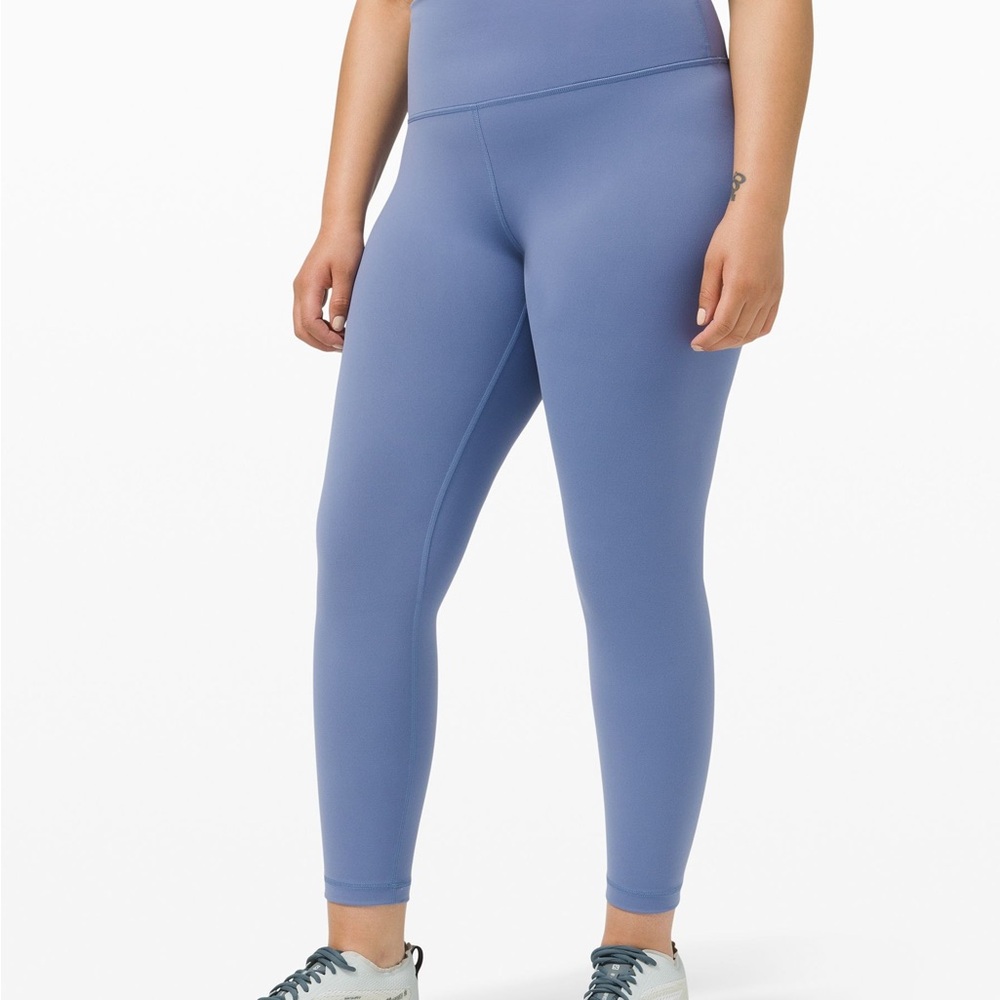 Lululemon wunder train leggings in water drop